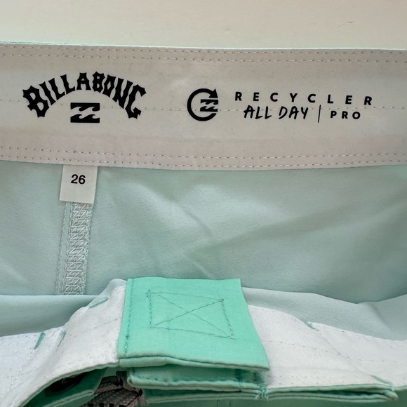 Billabong Recycler All Day Pro Boardshorts Swim Trunks NWT Boys Size 12 Waist 26 - Picture 6 of 10